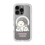 スリムプロテクションプレミアムケース with MagSafe［ もっさりもさお - みんないっしょ - クリア ］