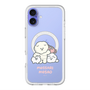 スリムプロテクションプレミアムケース with MagSafe［ もっさりもさお - みんないっしょ - クリア ］