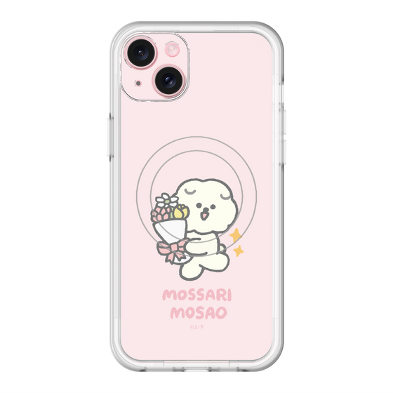 スリムプロテクションプレミアムケース with MagSafe［ もっさりもさお - お祝いもさ ］