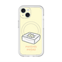 スリムプロテクションプレミアムケース with MagSafe［ もっさりもさお - おとうふマットレス ］