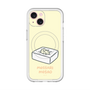 スリムプロテクションプレミアムケース with MagSafe［ もっさりもさお - おとうふマットレス ］
