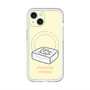 スリムプロテクションプレミアムケース with MagSafe［ もっさりもさお - おとうふマットレス ］