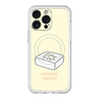 スリムプロテクションプレミアムケース with MagSafe［ もっさりもさお - おとうふマットレス ］