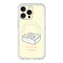 スリムプロテクションプレミアムケース with MagSafe［ もっさりもさお - おとうふマットレス ］