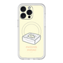 スリムプロテクションプレミアムケース with MagSafe［ もっさりもさお - おとうふマットレス ］