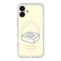 スリムプロテクションプレミアムケース with MagSafe［ もっさりもさお - おとうふマットレス ］