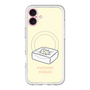 スリムプロテクションプレミアムケース with MagSafe［ もっさりもさお - おとうふマットレス ］