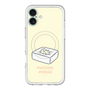 スリムプロテクションプレミアムケース with MagSafe［ もっさりもさお - おとうふマットレス ］
