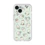 スリムプロテクションプレミアムケース with MagSafe［ もっさりもさお - もさおがいっぱい - グリーン ］