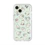 スリムプロテクションプレミアムケース with MagSafe［ もっさりもさお - もさおがいっぱい - グリーン ］