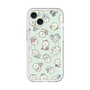 スリムプロテクションプレミアムケース with MagSafe［ もっさりもさお - もさおがいっぱい - グリーン ］