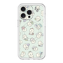 スリムプロテクションプレミアムケース with MagSafe［ もっさりもさお - もさおがいっぱい - グリーン ］