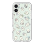 スリムプロテクションプレミアムケース with MagSafe［ もっさりもさお - もさおがいっぱい - グリーン ］