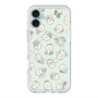 スリムプロテクションプレミアムケース with MagSafe［ もっさりもさお - もさおがいっぱい - グリーン ］