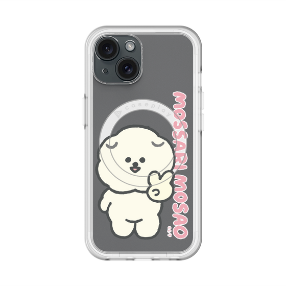 スリムプロテクションプレミアムケース with MagSafe［ もっさりもさお - ピスもさ ］