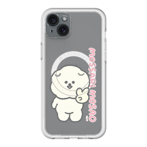 スリムプロテクションプレミアムケース with MagSafe［ もっさりもさお - ピスもさ ］