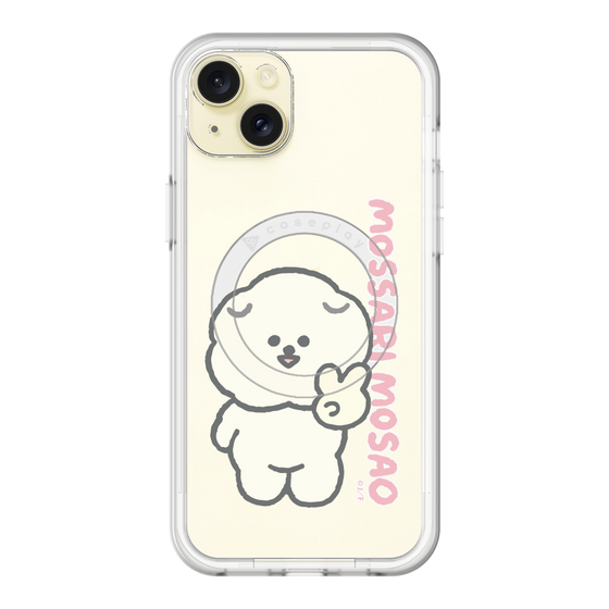 スリムプロテクションプレミアムケース with MagSafe［ もっさりもさお - ピスもさ ］