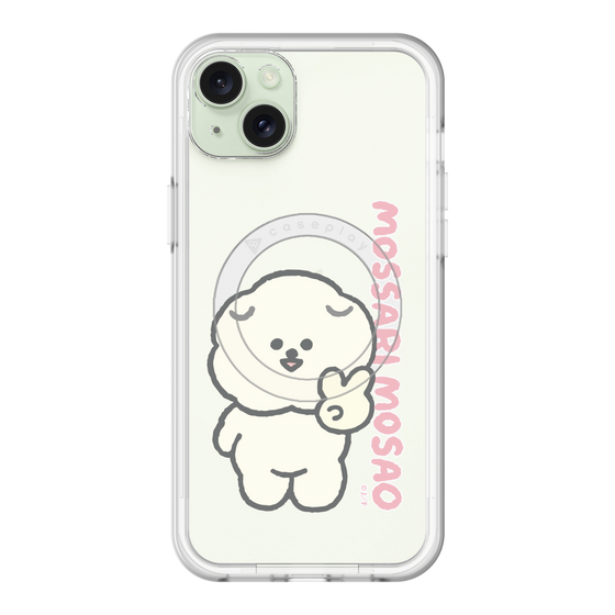 スリムプロテクションプレミアムケース with MagSafe［ もっさりもさお - ピスもさ ］