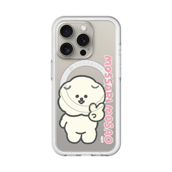 スリムプロテクションプレミアムケース with MagSafe［ もっさりもさお - ピスもさ ］