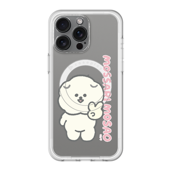 スリムプロテクションプレミアムケース with MagSafe［ もっさりもさお - ピスもさ ］