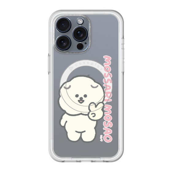 スリムプロテクションプレミアムケース with MagSafe［ もっさりもさお - ピスもさ ］