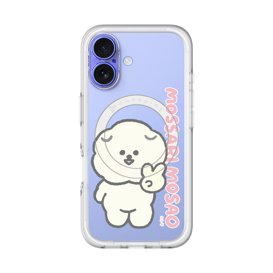 スリムプロテクションプレミアムケース with MagSafe［ もっさりもさお - ピスもさ ］