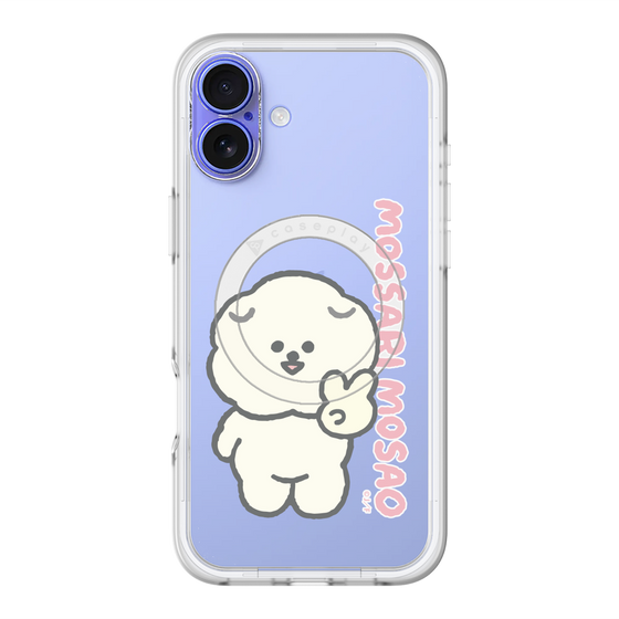 スリムプロテクションプレミアムケース with MagSafe［ もっさりもさお - ピスもさ ］
