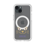 スリムプロテクションプレミアムケース with MagSafe［ ANNA SUI - フェイス - クリア ］