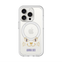 スリムプロテクションプレミアムケース with MagSafe［ ANNA SUI - フェイス - クリア ］