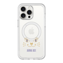 スリムプロテクションプレミアムケース with MagSafe［ ANNA SUI - フェイス - クリア ］
