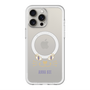 スリムプロテクションプレミアムケース with MagSafe［ ANNA SUI - フェイス - クリア ］