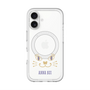 スリムプロテクションプレミアムケース with MagSafe［ ANNA SUI - フェイス - クリア ］