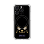 スリムプロテクションプレミアムケース with MagSafe［ ANNA SUI - フェイス - ブラック ］