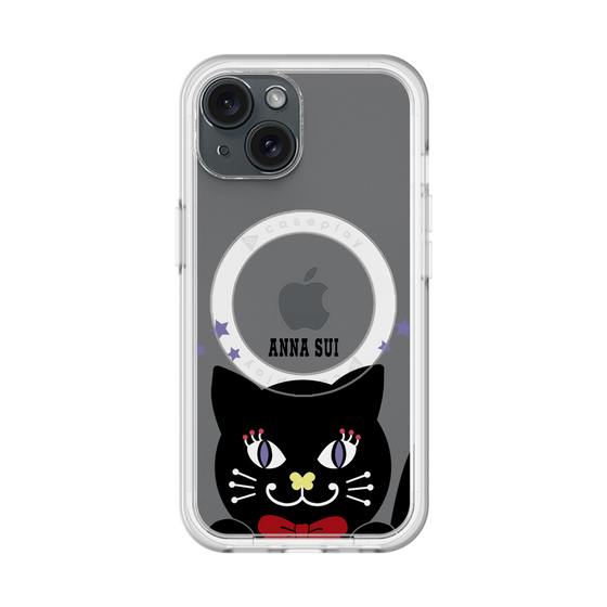 スリムプロテクションプレミアムケース with MagSafe［ ANNA SUI - TITIとスター - クリア ］