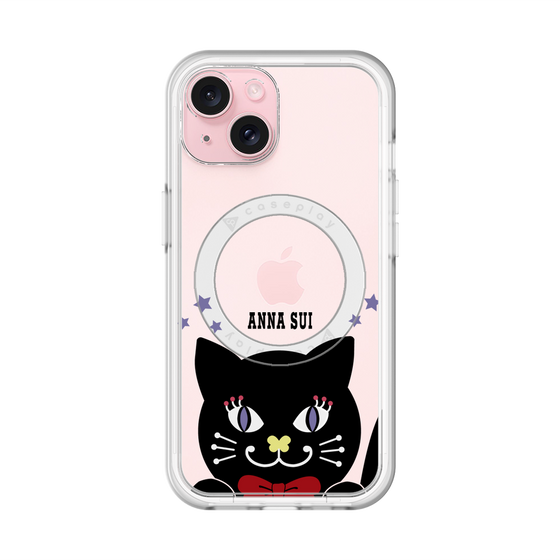 スリムプロテクションプレミアムケース with MagSafe［ ANNA SUI - TITIとスター - クリア ］