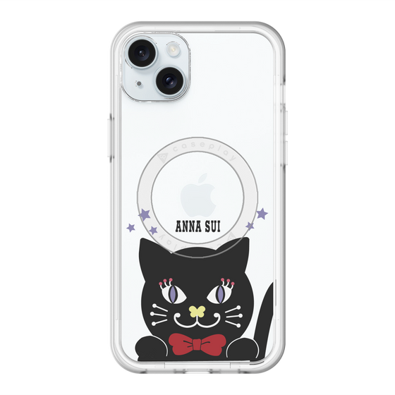 スリムプロテクションプレミアムケース with MagSafe［ ANNA SUI - TITIとスター - クリア ］