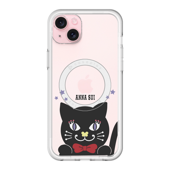 スリムプロテクションプレミアムケース with MagSafe［ ANNA SUI - TITIとスター - クリア ］