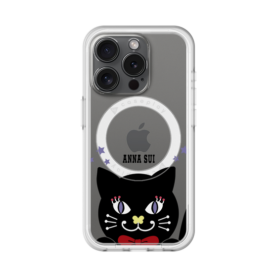 スリムプロテクションプレミアムケース with MagSafe［ ANNA SUI - TITIとスター - クリア ］
