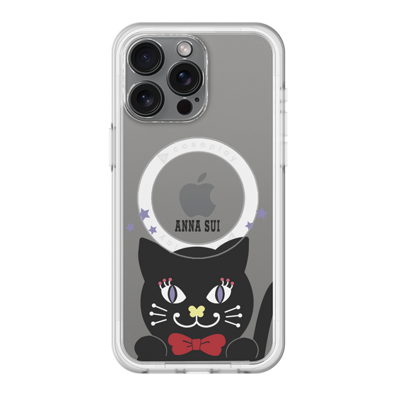 スリムプロテクションプレミアムケース with MagSafe［ ANNA SUI - TITIとスター - クリア ］