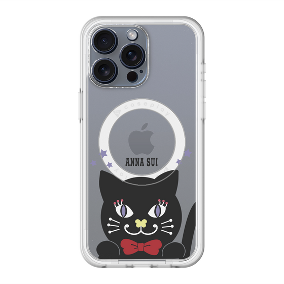 スリムプロテクションプレミアムケース with MagSafe［ ANNA SUI - TITIとスター - クリア ］