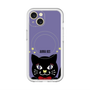 スリムプロテクションプレミアムケース with MagSafe［ ANNA SUI - TITIとスター - パープル ］