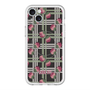 スリムプロテクションプレミアムケース with MagSafe［ ANNA SUI - クローバーフラワー ］