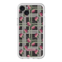 スリムプロテクションプレミアムケース with MagSafe［ ANNA SUI - クローバーフラワー ］