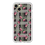 スリムプロテクションプレミアムケース with MagSafe［ ANNA SUI - クローバーフラワー ］