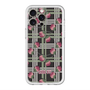 スリムプロテクションプレミアムケース with MagSafe［ ANNA SUI - クローバーフラワー ］