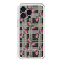 スリムプロテクションプレミアムケース with MagSafe［ ANNA SUI - クローバーフラワー ］