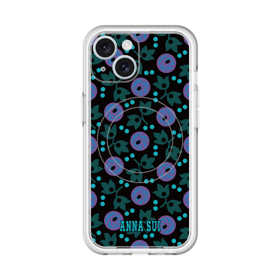 スリムプロテクションプレミアムケース with MagSafe［ ANNA SUI - オーキッド ］