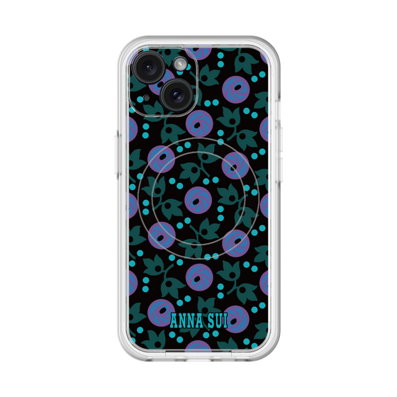 スリムプロテクションプレミアムケース with MagSafe［ ANNA SUI - オーキッド ］