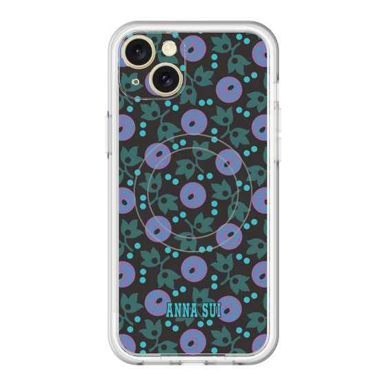 スリムプロテクションプレミアムケース with MagSafe［ ANNA SUI - オーキッド ］