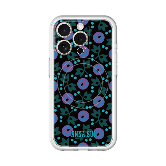 スリムプロテクションプレミアムケース with MagSafe［ ANNA SUI - オーキッド ］